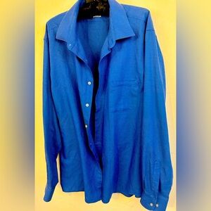 Van Heusen Regular-Fit Ultra Wrinkle Free Dress Shirt 17-17.5 38/37 XL